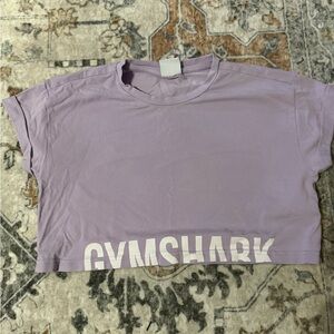 Gymshark Women's Purple Crop Top